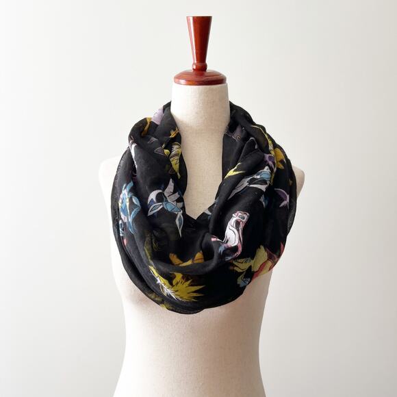 Pokemon Eevee Evolutions Printed Infinity Scarf - Picture 1 of 6